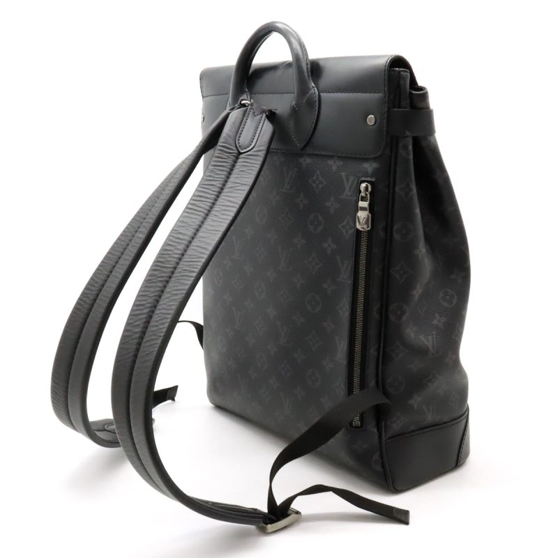 Louis Vuitton Monogram Eclipse Steamer Backpack M44052 - Barde - Image 2