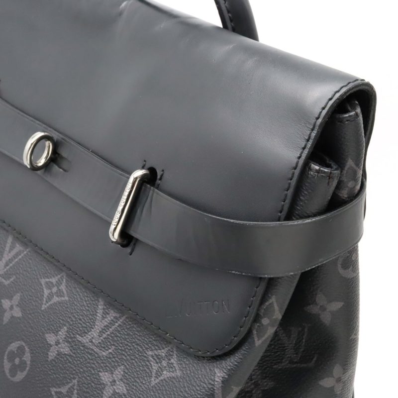 Louis Vuitton Monogram Eclipse Steamer Backpack M44052 - Barde - Image 7