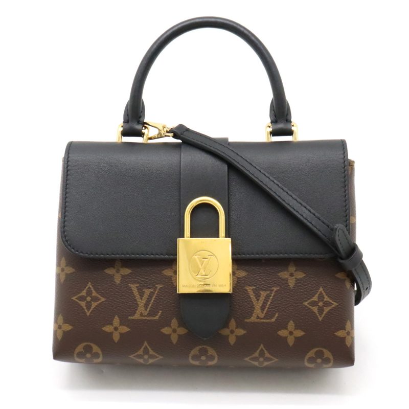 Louis Vuitton Monogram Rocky BB Handbag Black M44141 - Barde