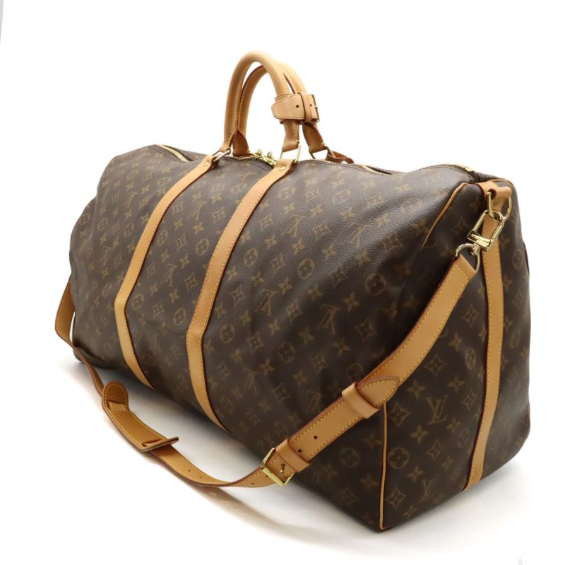 Louis Vuitton Monogram Keepall Bandouliere 60 Travel Bag - Barde - Image 2