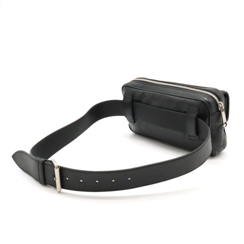 Gucci Morpheus Leather Belt Bag Black - Barde - Image 2