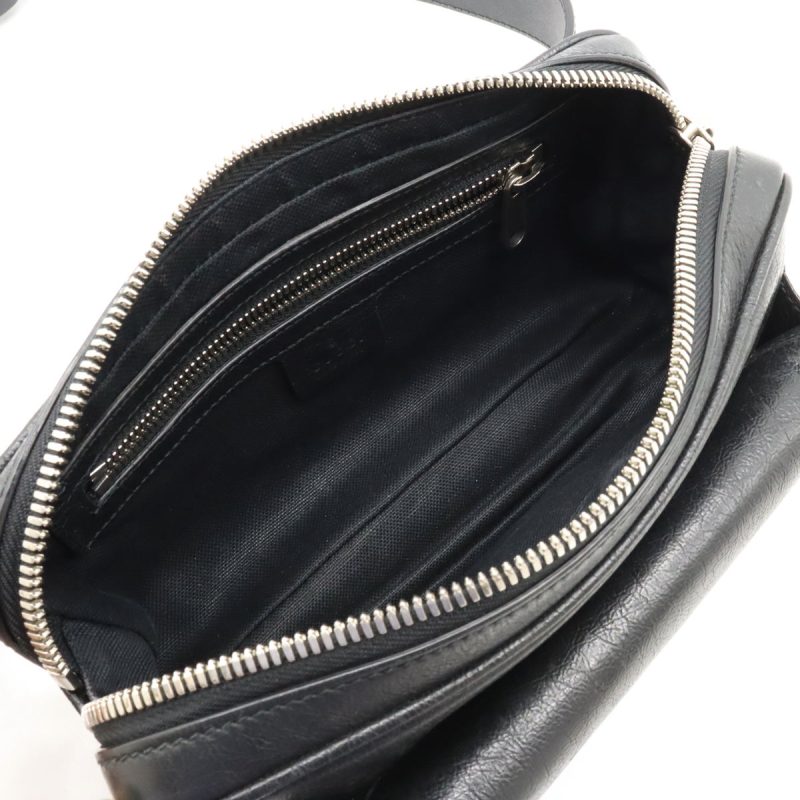 Gucci Morpheus Leather Belt Bag Black - Barde - Image 5