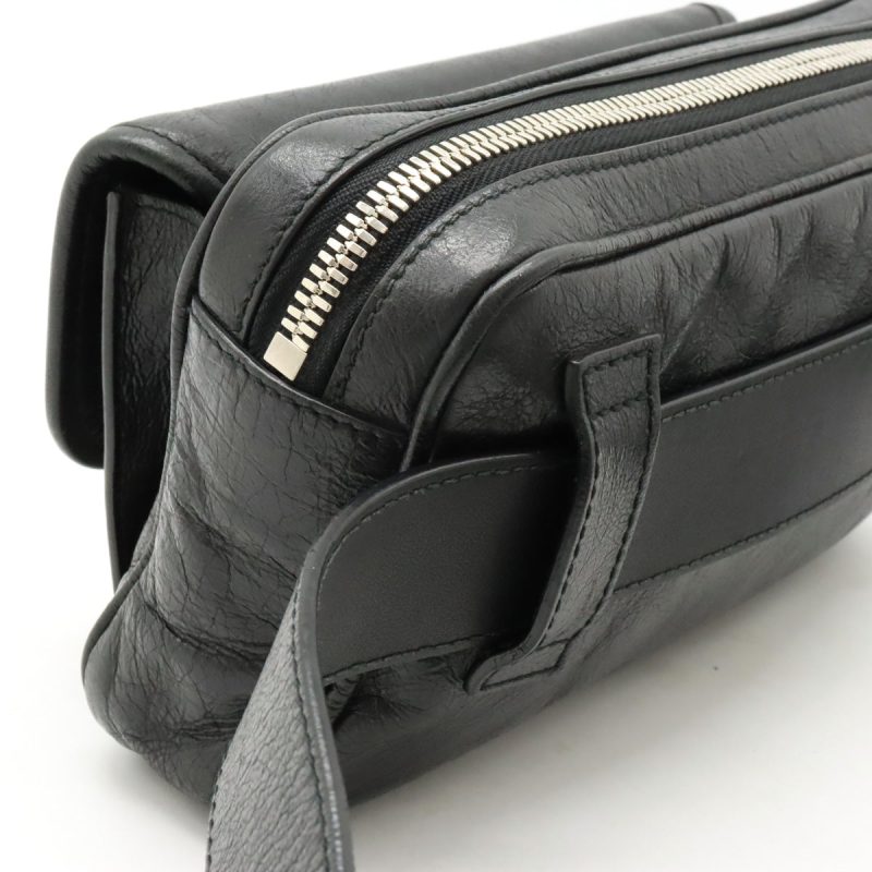 Gucci Morpheus Leather Belt Bag Black - Barde - Image 6