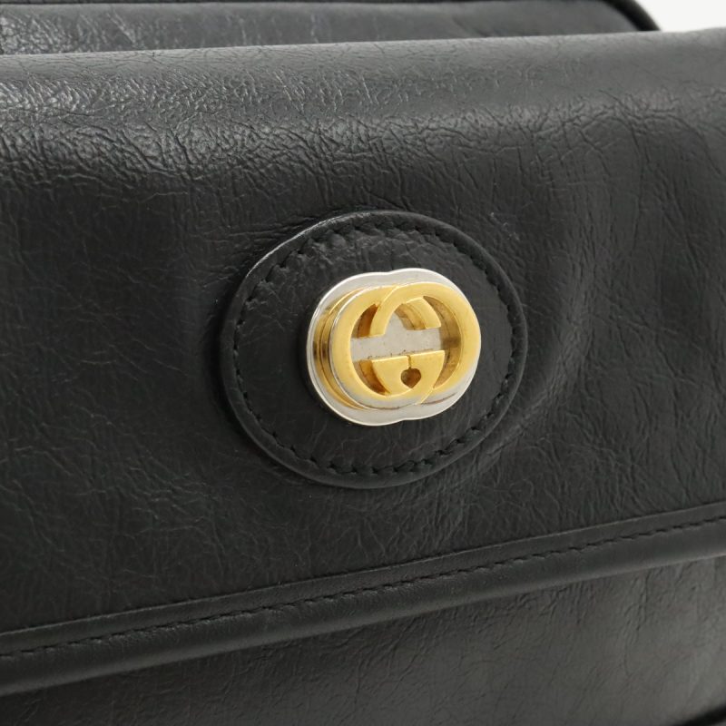 Gucci Morpheus Leather Belt Bag Black - Barde - Image 8