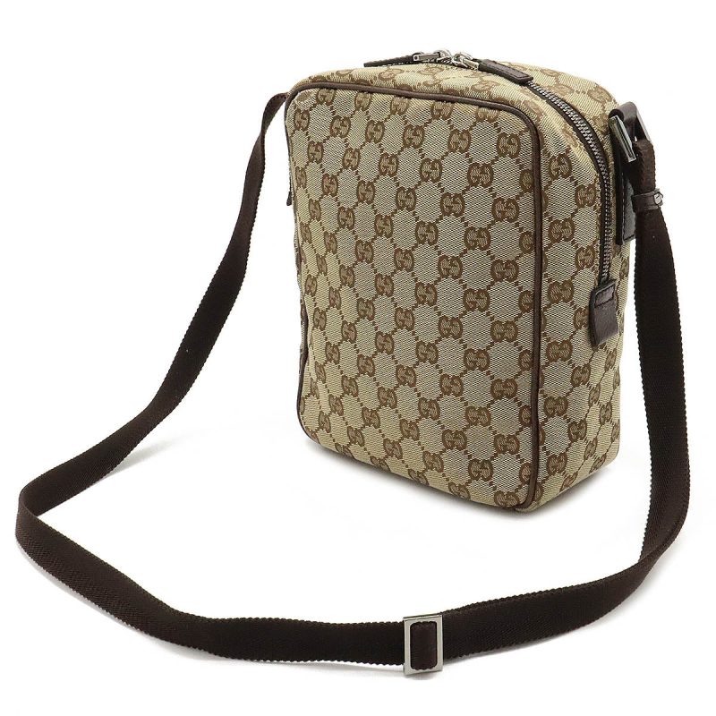 Gucci GG Canvas Leather Shoulder Bag 03136 - Barde - Image 2