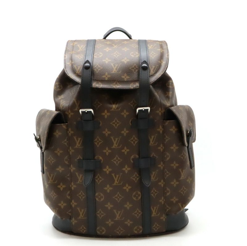 Louis Vuitton Monogram Macassar Christopher PM Backpack M43735 - Barde