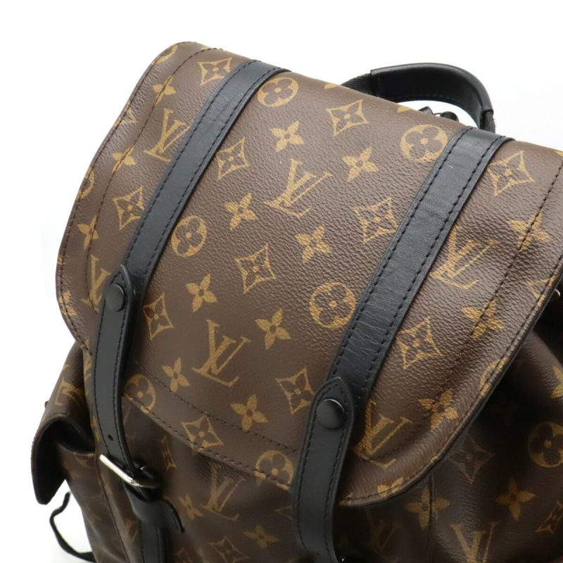 Louis Vuitton Monogram Macassar Christopher PM Backpack M43735 - Barde - Image 4