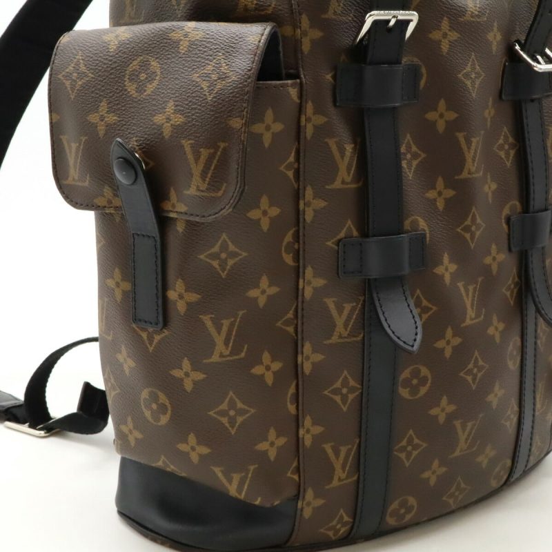 Louis Vuitton Monogram Macassar Christopher PM Backpack M43735 - Barde - Image 5