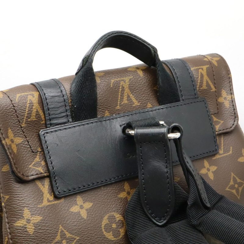 Louis Vuitton Monogram Macassar Christopher PM Backpack M43735 - Barde - Image 8