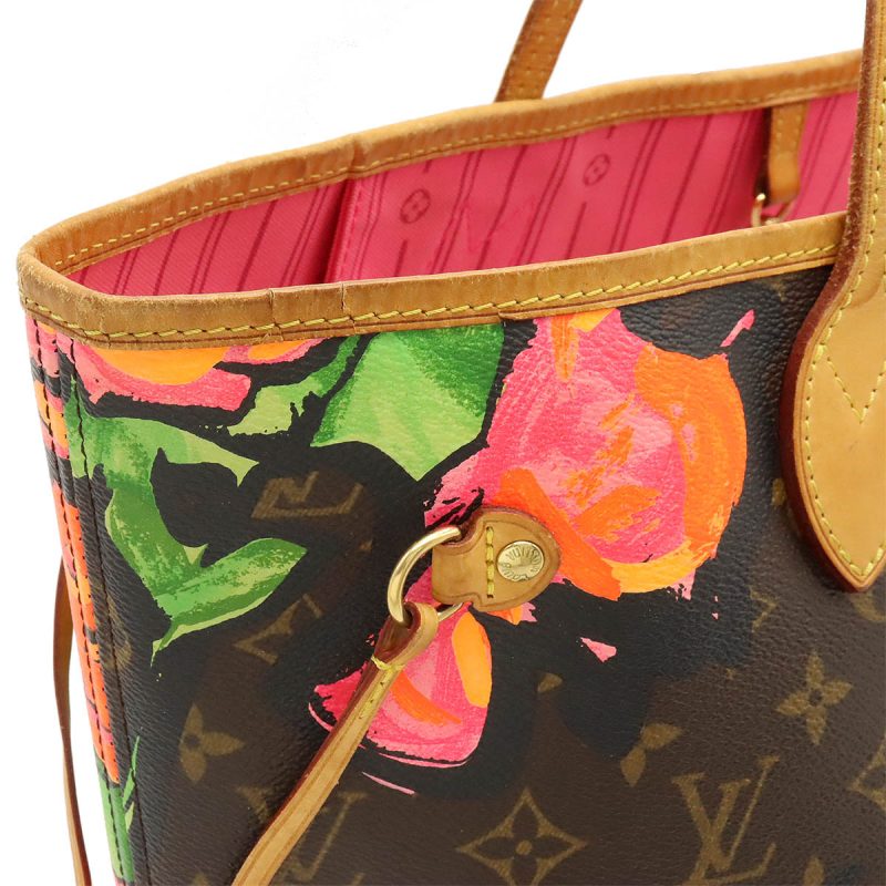 Louis Vuitton Monogram Rose Neverfull MM Tote Bag M48613 - Barde - Image 5