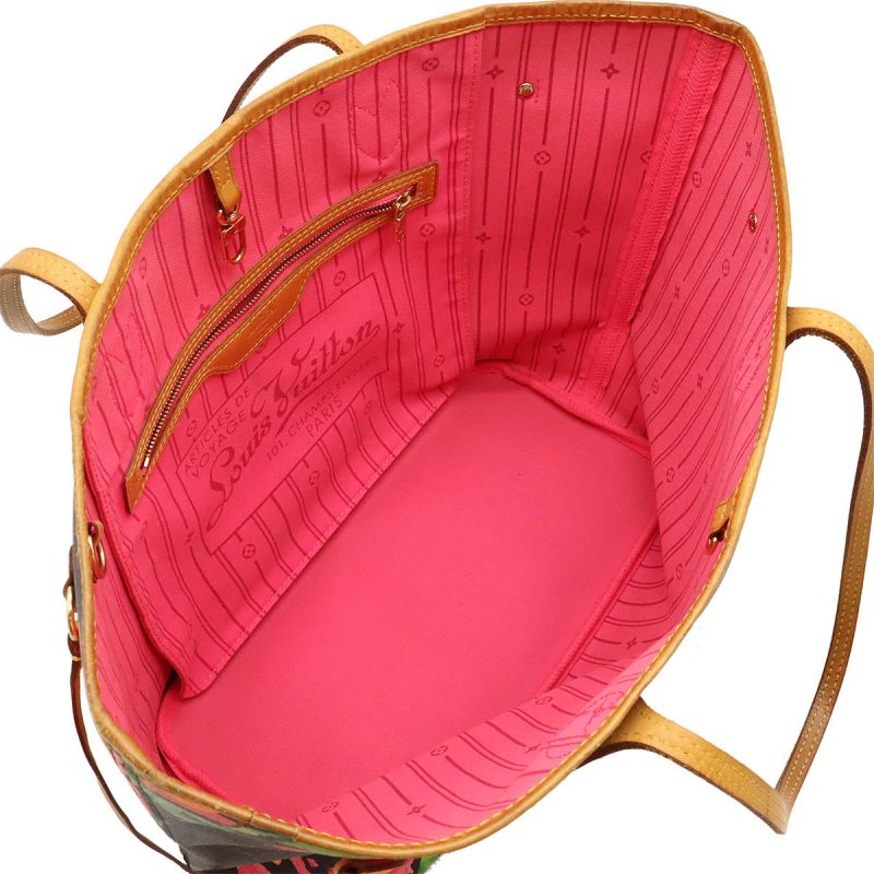 Louis Vuitton Monogram Rose Neverfull MM Tote Bag M48613 - Barde - Image 7