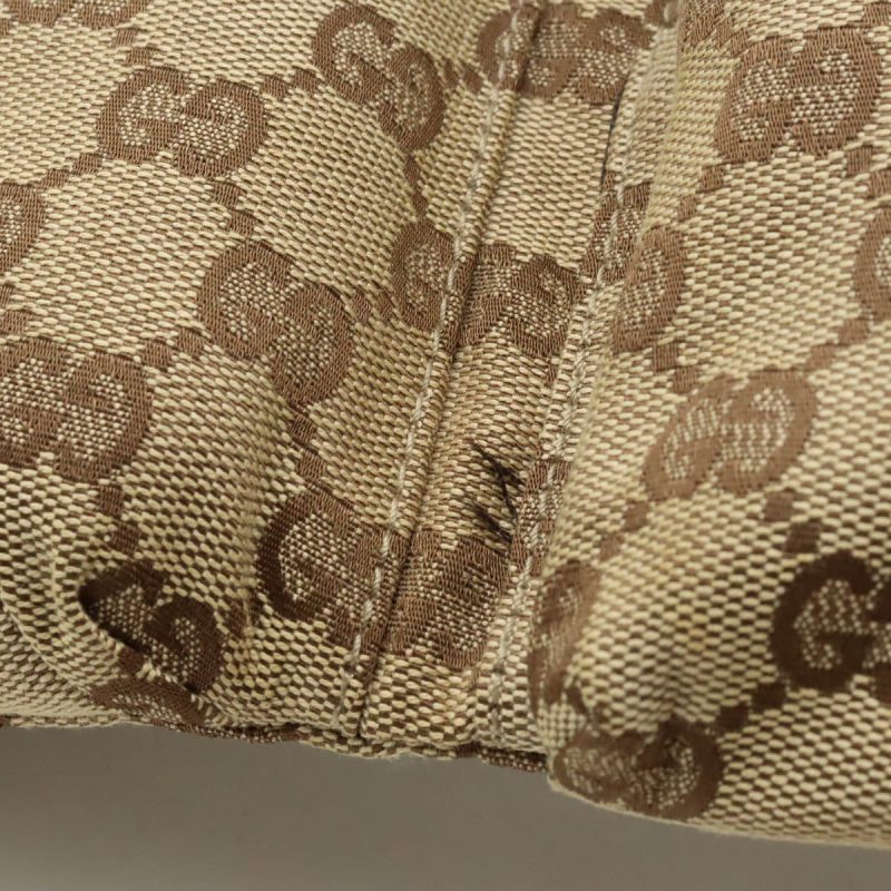Gucci GG Canvas Leather Waist Bag 28566 - Barde - Image 9