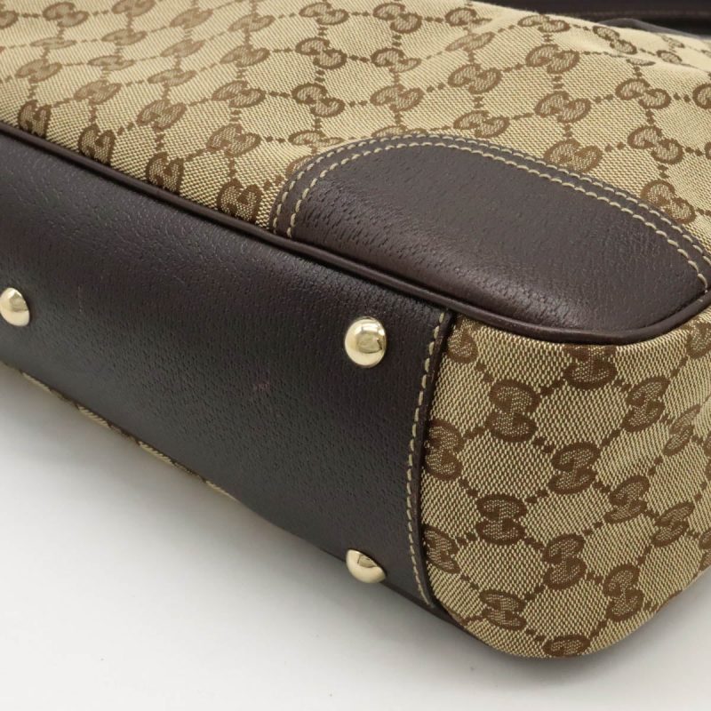 Gucci GG Canvas Princy Ribbon Tote Bag 163805 - Barde - Image 3