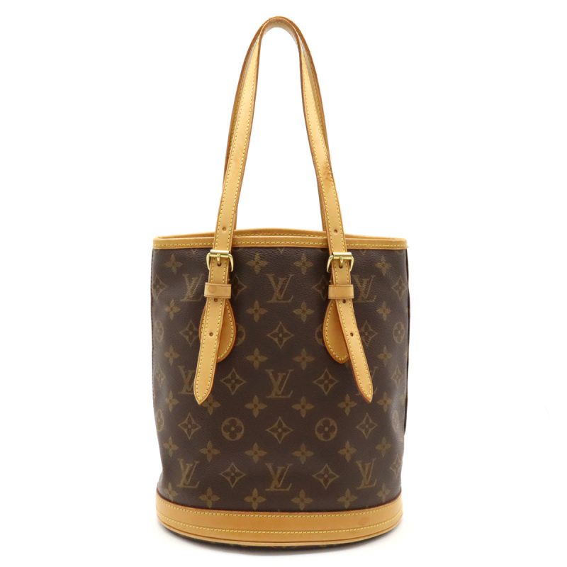 Louis Vuitton Monogram Bucket PM Shoulder Tote Bag M42238 - Barde