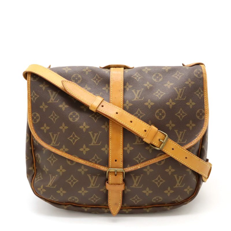 Louis Vuitton Monogram Saumur 35 Shoulder Messenger Bag M42254 - Barde