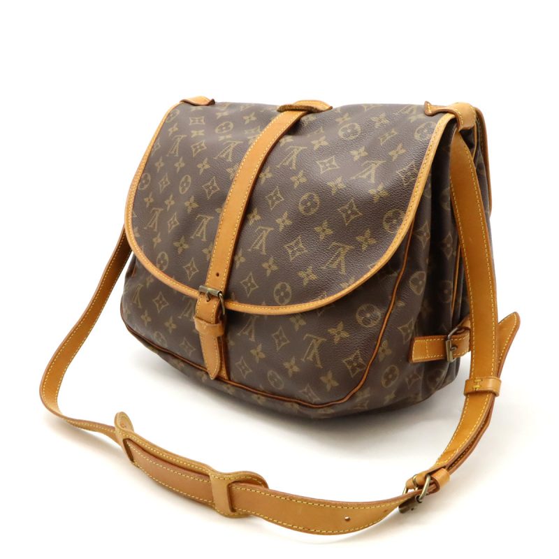 Louis Vuitton Monogram Saumur 35 Shoulder Messenger Bag M42254 - Barde - Image 2