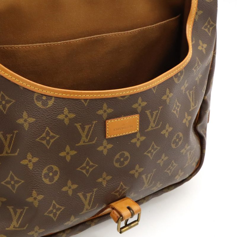 Louis Vuitton Monogram Saumur 35 Shoulder Messenger Bag M42254 - Barde - Image 5