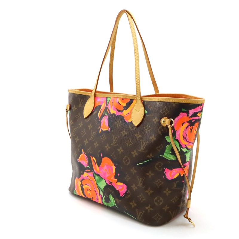 Louis Vuitton Monogram Rose Neverfull MM Tote Bag M48613 - Barde - Image 2