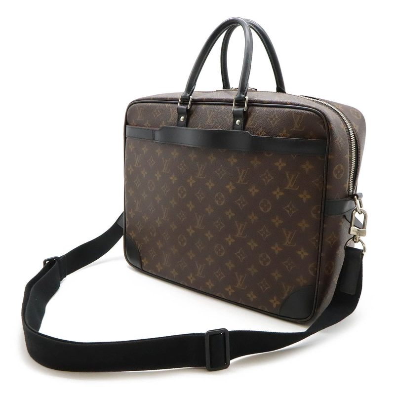 Louis Vuitton Monogram Macassar PDV Voyage GM Business Bag M40224 - Barde - Image 2
