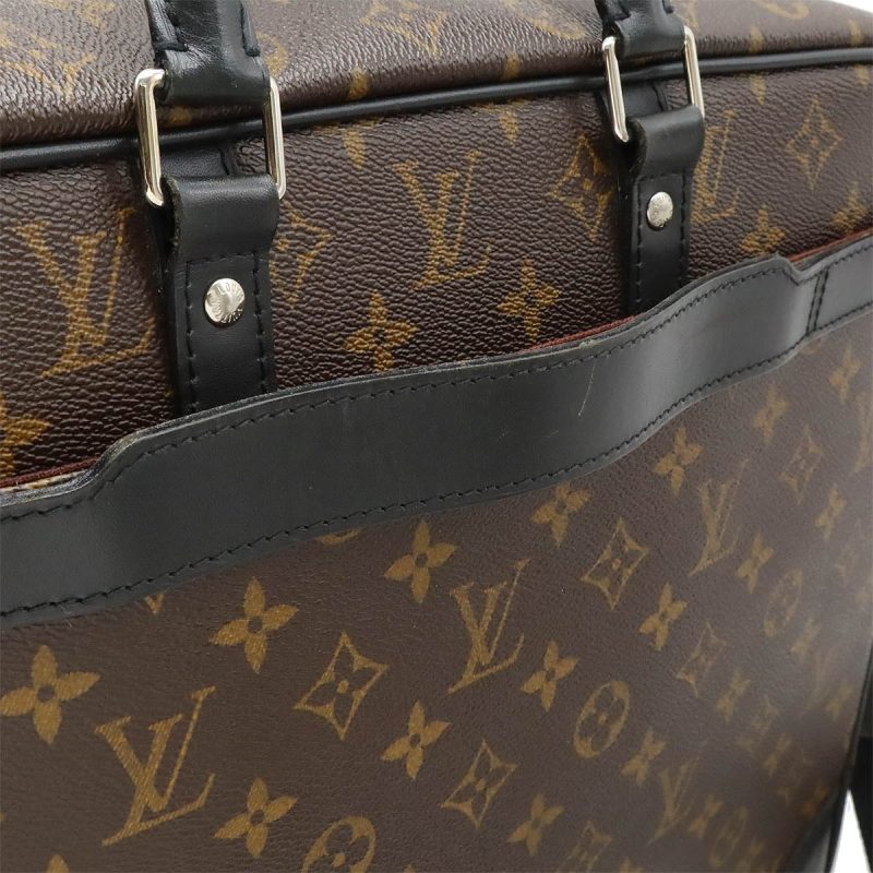 Louis Vuitton Monogram Macassar PDV Voyage GM Business Bag M40224 - Barde - Image 8
