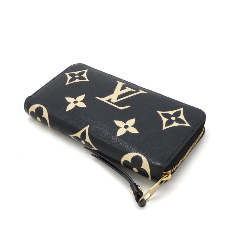 Louis Vuitton Bicolor Monogram Empreinte Leather Zippy Wallet M80481 - Barde - Image 2