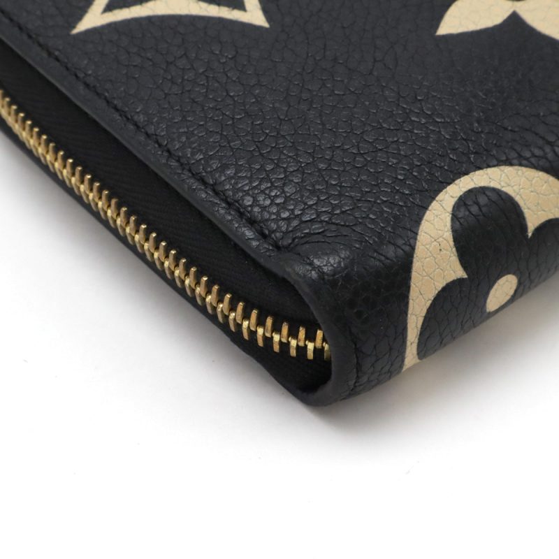 Louis Vuitton Bicolor Monogram Empreinte Leather Zippy Wallet M80481 - Barde - Image 3