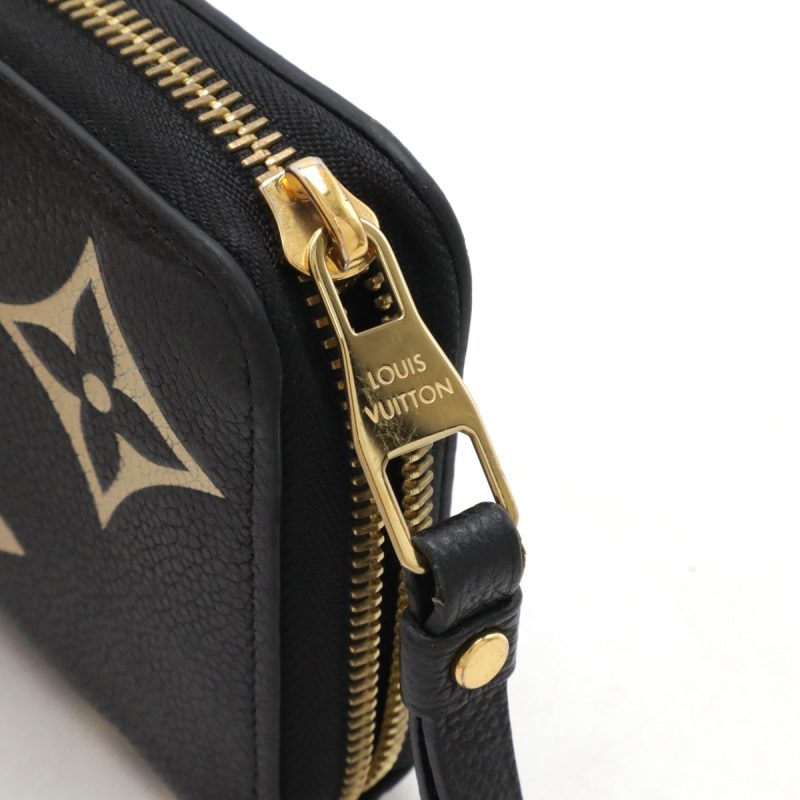 Louis Vuitton Bicolor Monogram Empreinte Leather Zippy Wallet M80481 - Barde - Image 4
