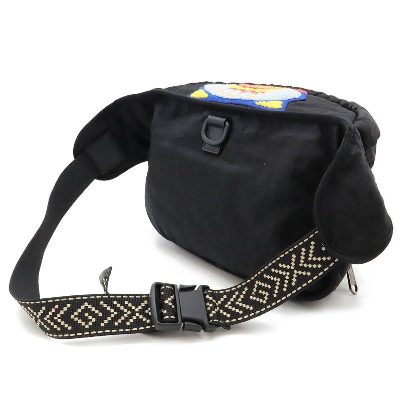 Gucci Nylon Terry Cloth Patch Waist Bag Backpack 536842 - Barde - Image 2