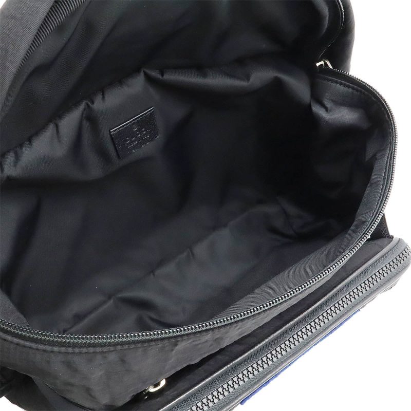 Gucci Nylon Terry Cloth Patch Waist Bag Backpack 536842 - Barde - Image 6