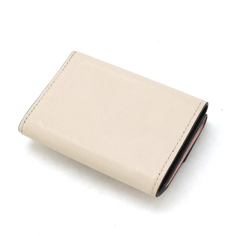 Louis Vuitton Leather Portefeuille Lockmini Trifold Wallet M80984 - Barde - Image 2