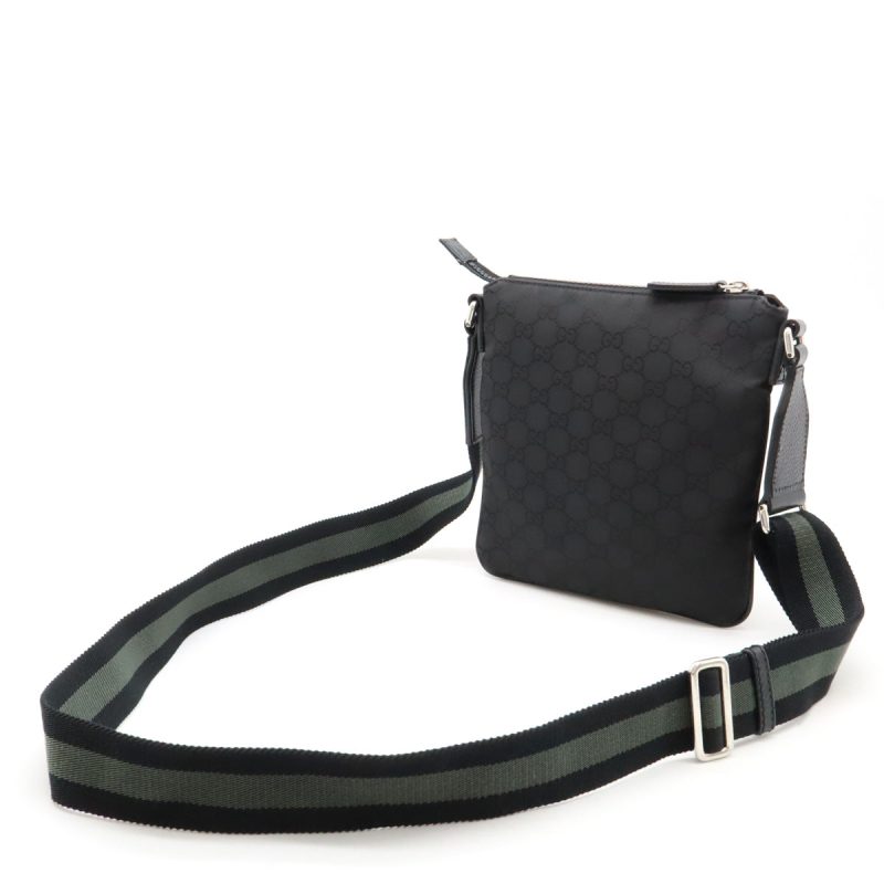 Gucci Nylon Leather Shoulder Bag 449183 - Barde - Image 2