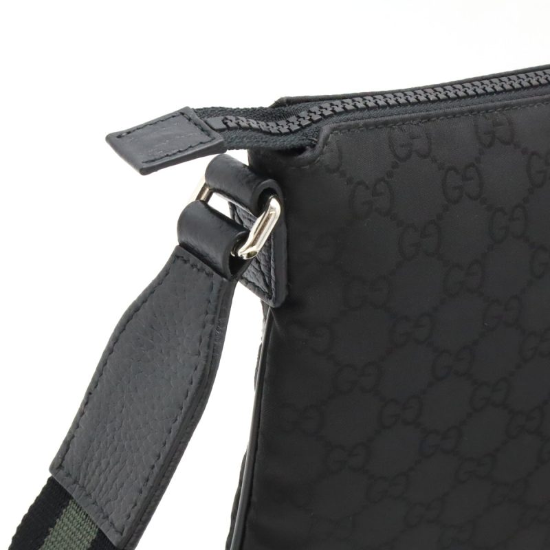 Gucci Nylon Leather Shoulder Bag 449183 - Barde - Image 6