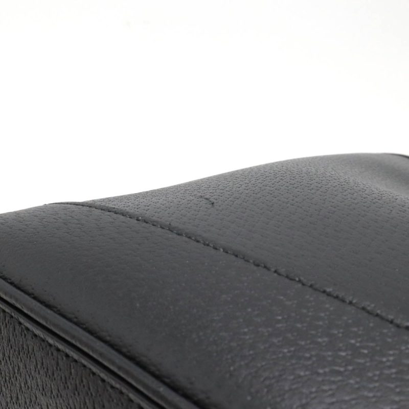 Gucci Double G Small Leather Tote Bag Black - Barde - Image 4