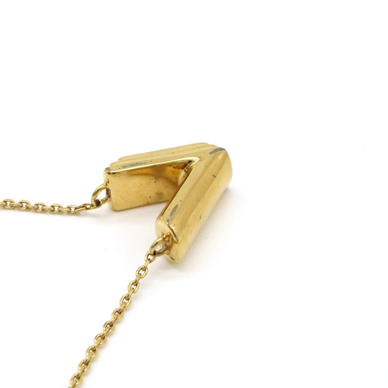 Louis Vuitton LV&ME V Initial Alphabet Pendant Necklace M61077 - Barde - Image 4