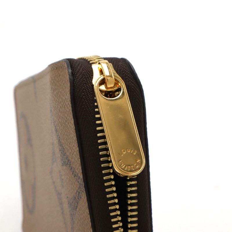 Louis Vuitton Monogram Giant Reverse Zippy Wallet - Barde - Image 4