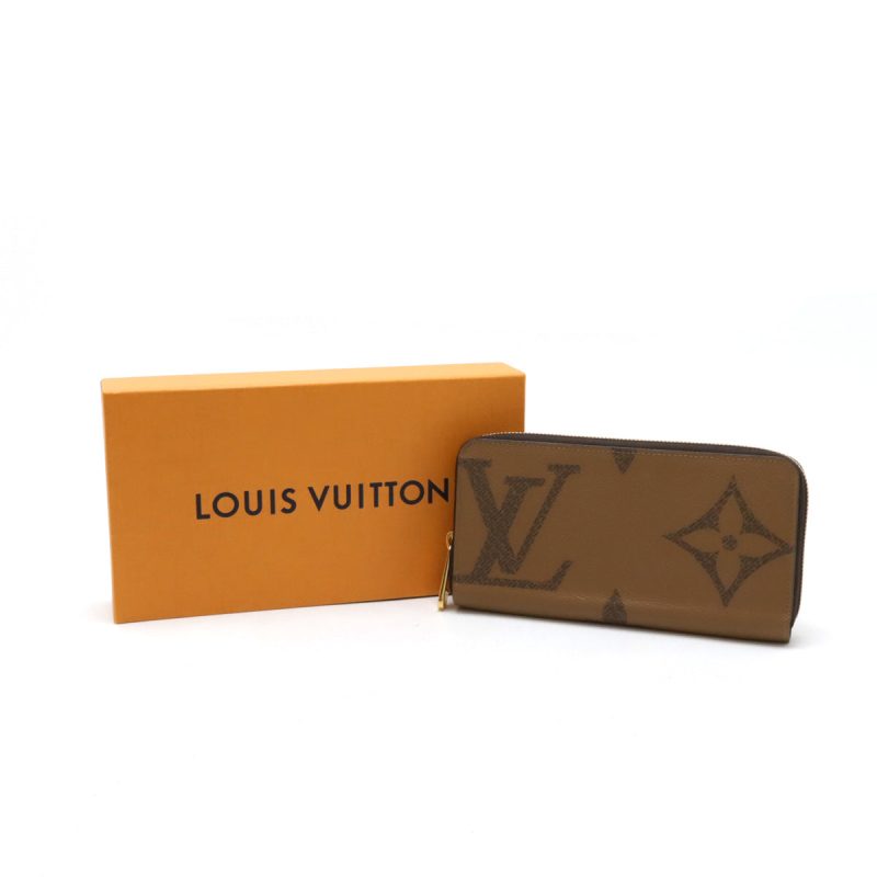 Louis Vuitton Monogram Giant Reverse Zippy Wallet - Barde - Image 6