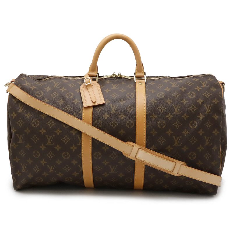 Louis Vuitton Monogram Keepall Bandouliere 55 Travel Bag M41414 - Barde