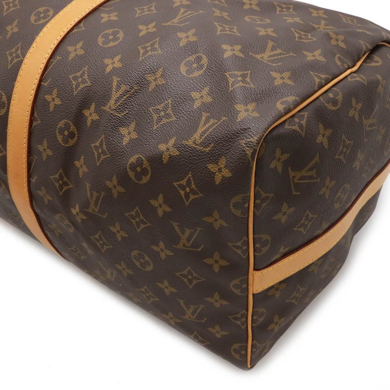 Louis Vuitton Monogram Keepall Bandouliere 55 Travel Bag M41414 - Barde - Image 3