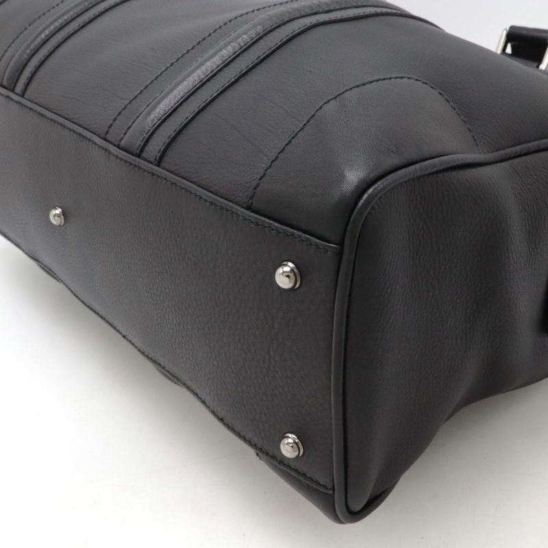 Gucci Leather Boston Bag Travel Bag 145845 - Barde - Image 3