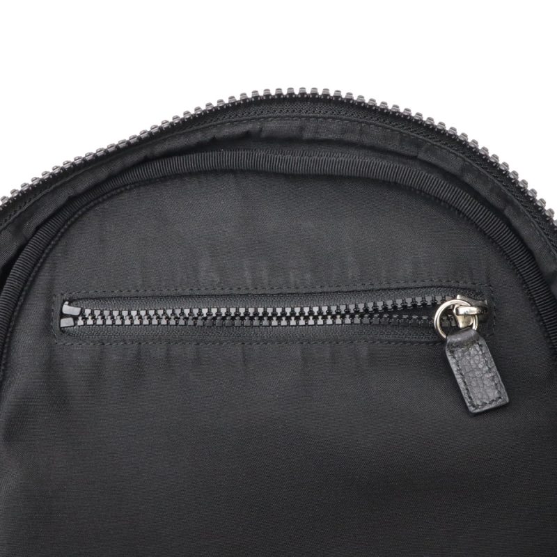 Gucci Nylon Leather Backpack Black - Barde - Image 9