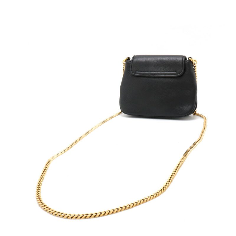 Gucci Leather Double G Logo Chain Bag - Barde - Image 2