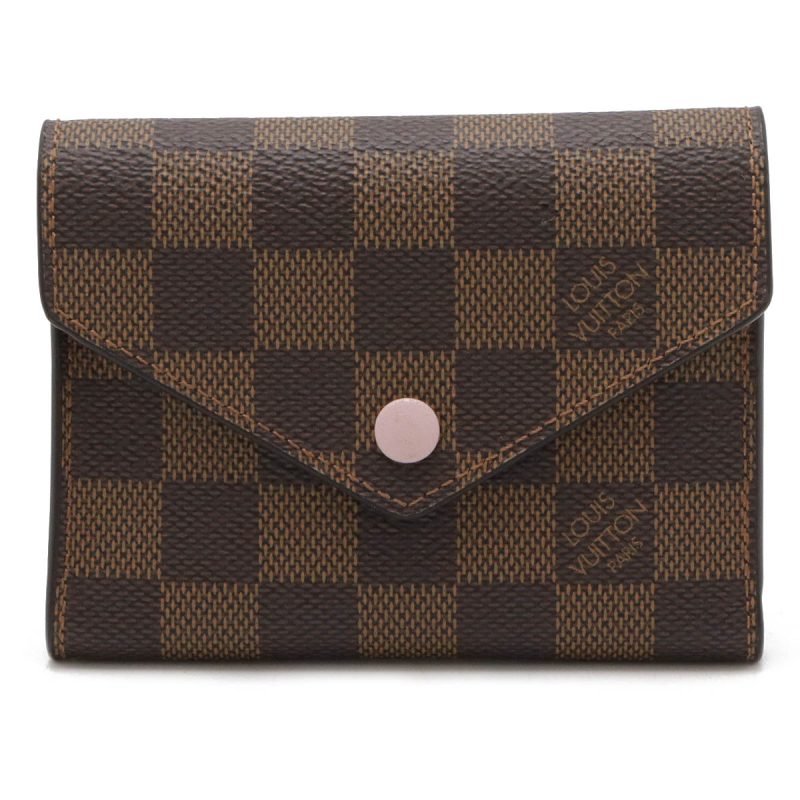 Louis Vuitton Damier Victorine Wallet Pink - Barde