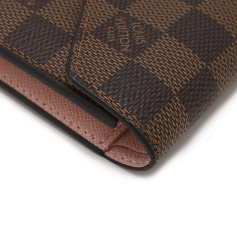 Louis Vuitton Damier Victorine Wallet Pink - Barde - Image 3