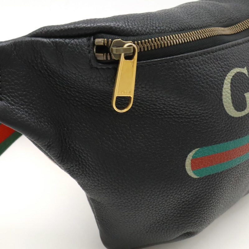 Gucci Leather Print Belt Bag 530412 - Barde - Image 5