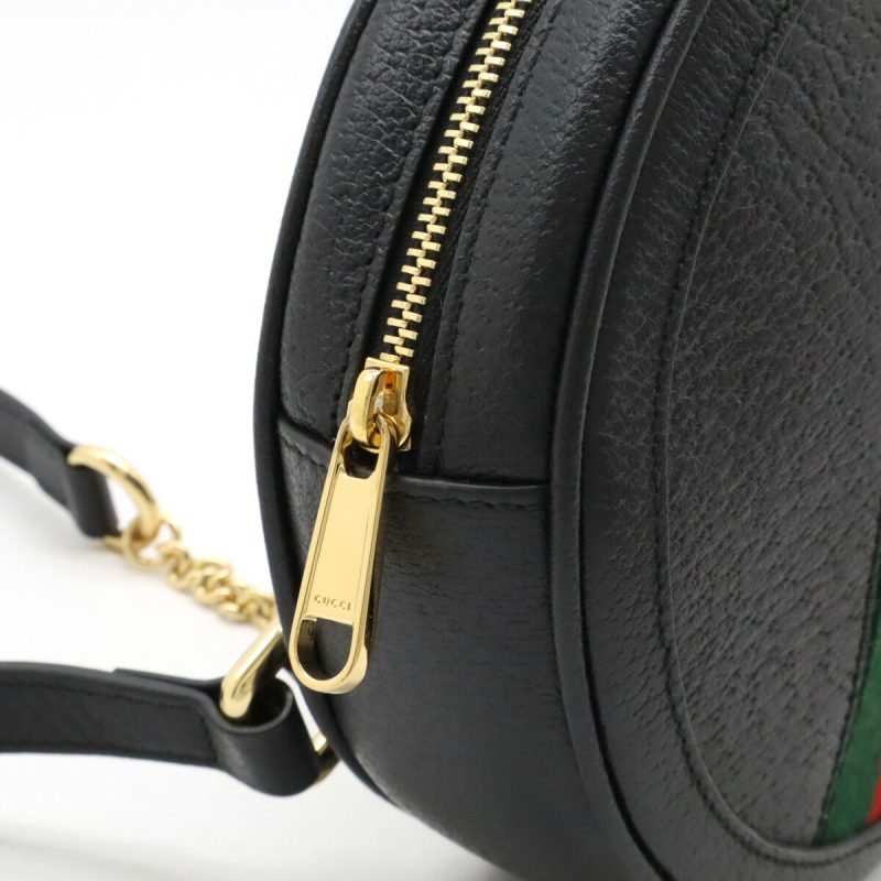 Gucci Leather Ophidia GG Marmont Backpack Black - Barde - Image 6