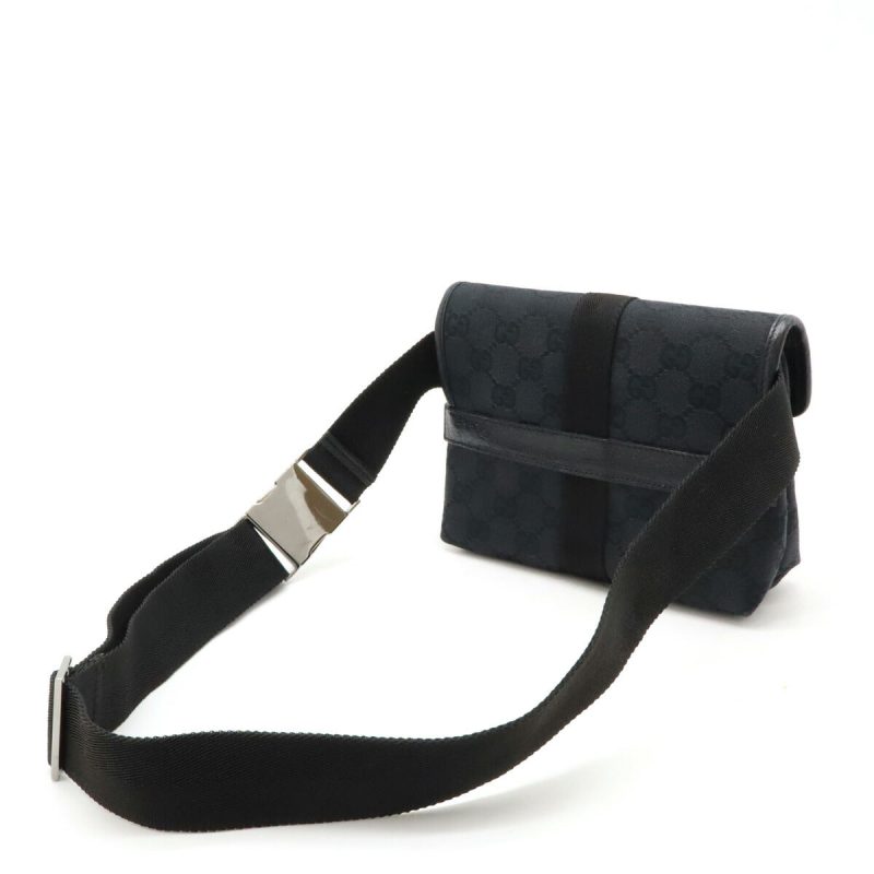 Gucci GG Canvas Leather Waist Bag 131236 - Barde - Image 2