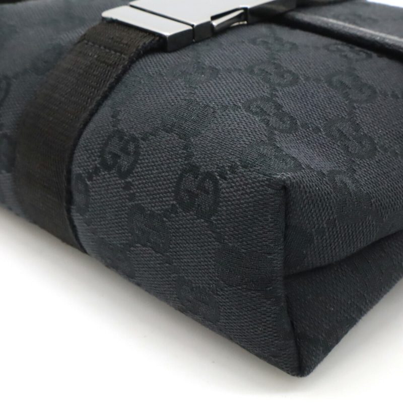 Gucci GG Canvas Leather Waist Bag 131236 - Barde - Image 3