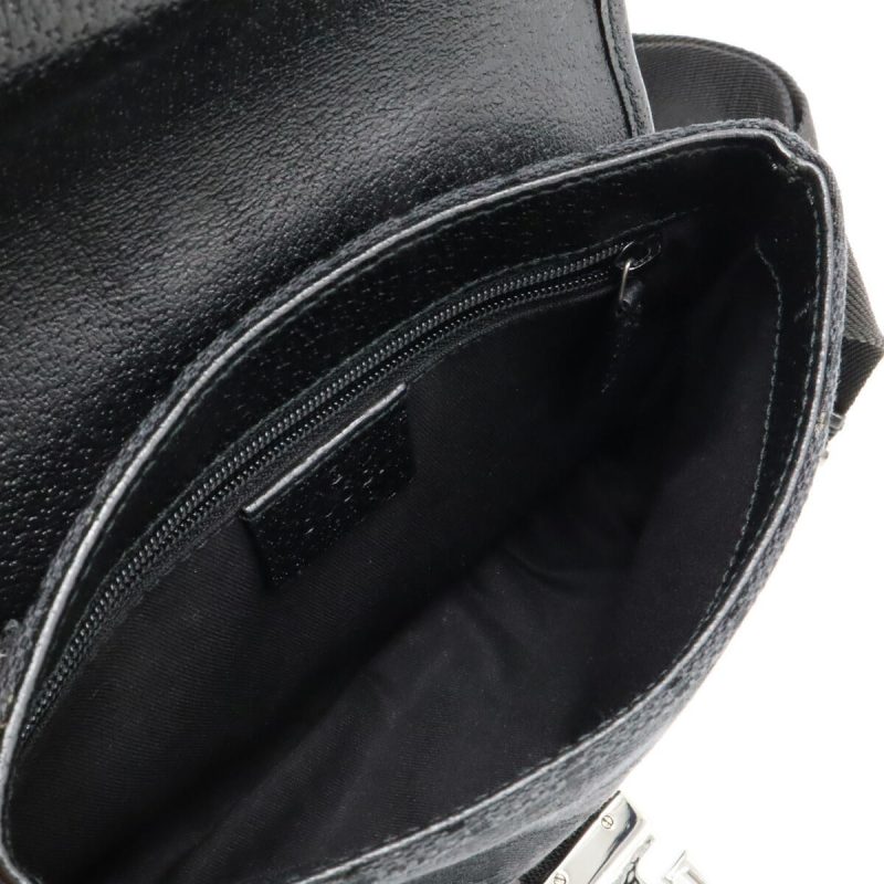 Gucci GG Canvas Leather Waist Bag 131236 - Barde - Image 4