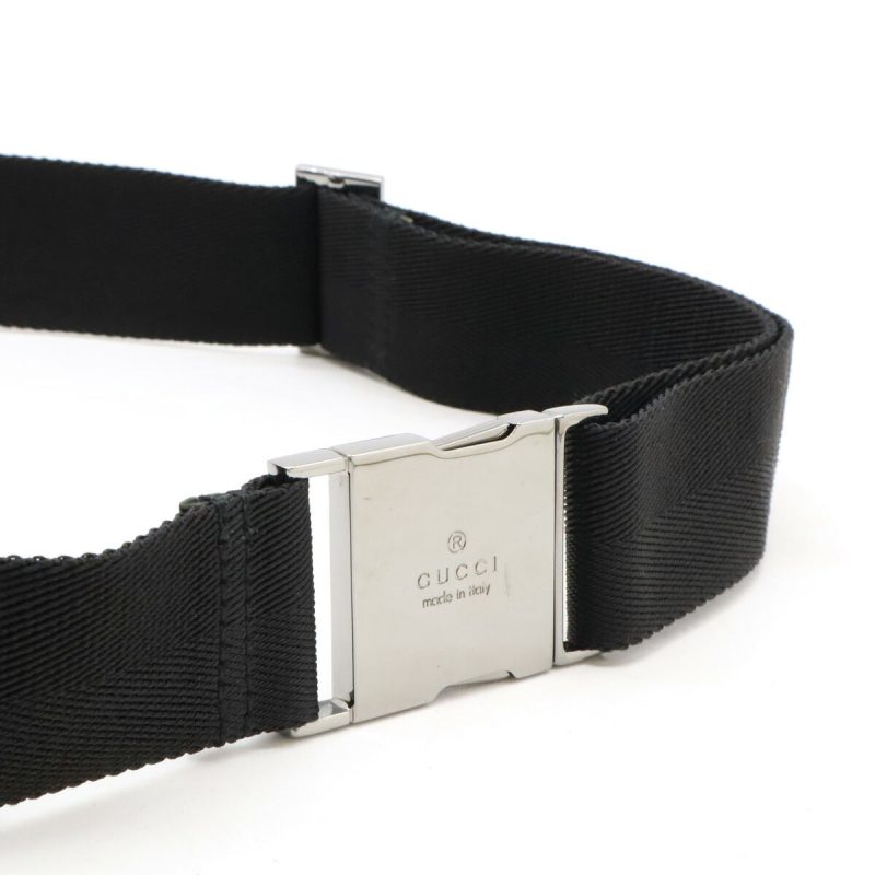 Gucci GG Canvas Leather Waist Bag 131236 - Barde - Image 7