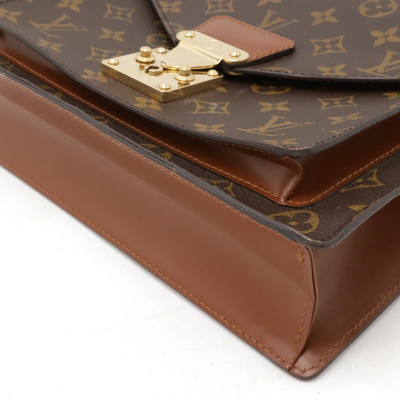 Louis Vuitton Monogram Monceau 28 Handbag M51185 - Barde - Image 3